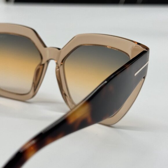 NEW TOM FORD TF939 45B WOMEN SQUARE SUNGLASSES TOM FORD PHOEBE FT0939/S 45B main image 7
